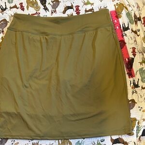 Essentials Khaki Mini Skirt